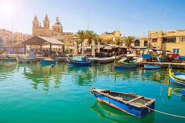 Silver Shadow Holiday Maisonette Marsaxlokk Bagian luar foto
