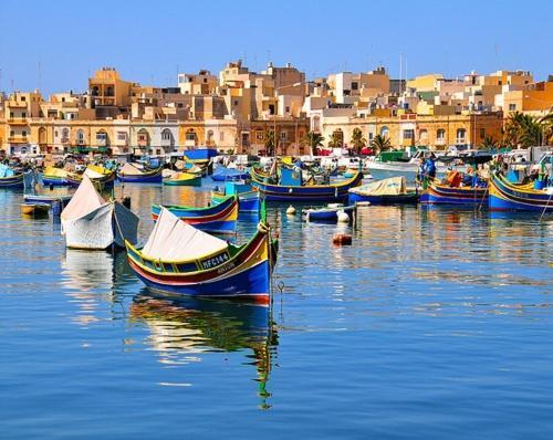 Silver Shadow Holiday Maisonette Marsaxlokk Bagian luar foto